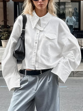 Loose Commuter Long-Sleeved Shirt